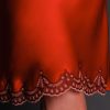 Anais Silk Nightgown Hem Detail
