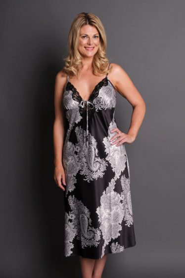 Illusion Long Nightgown